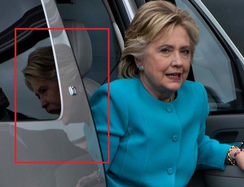 Hillary Clinton megmagyarázhatatlan fényképe nem egy montázs