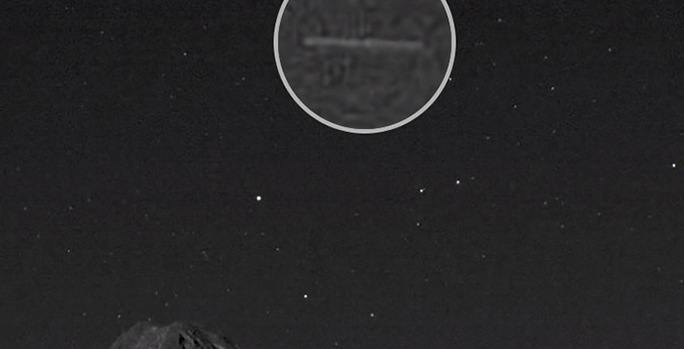 Azonosítatlan repülő tárgyak vulkánok felett