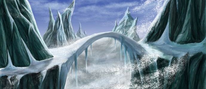 Hollandia ötven méteres jéghidat épít