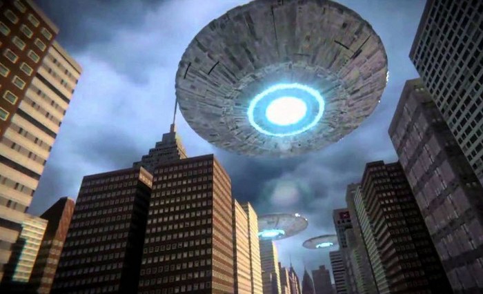 Az UFO New York felett repül, kellemetlenséget okozott