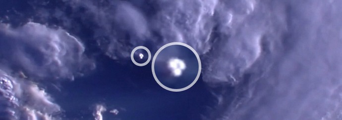 Az UFO nem tudott elrejteni az ISS kamerától