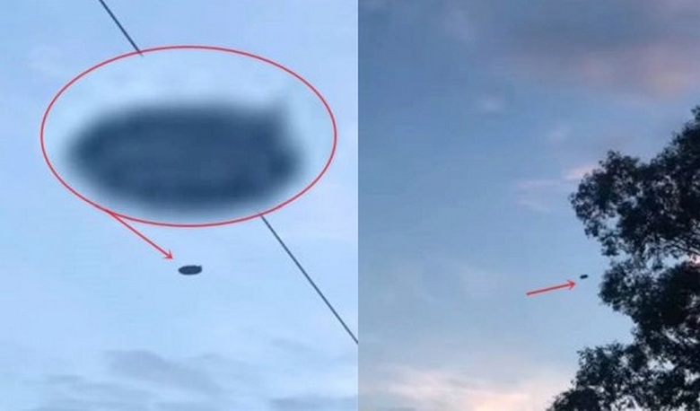 Az UFO ausztrál Hastings város felett forgatták.