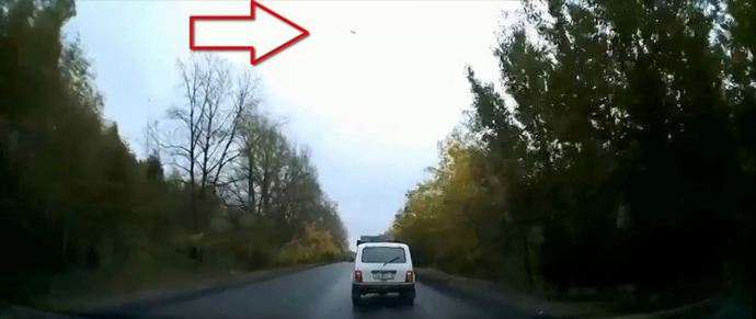 Az UFO közúti balesetet okozott