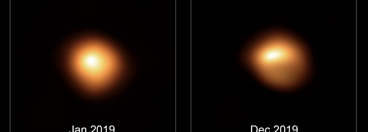 Extra nagy távcső rögzíti a Betelgeuse soha nem látott áramszünetét 
