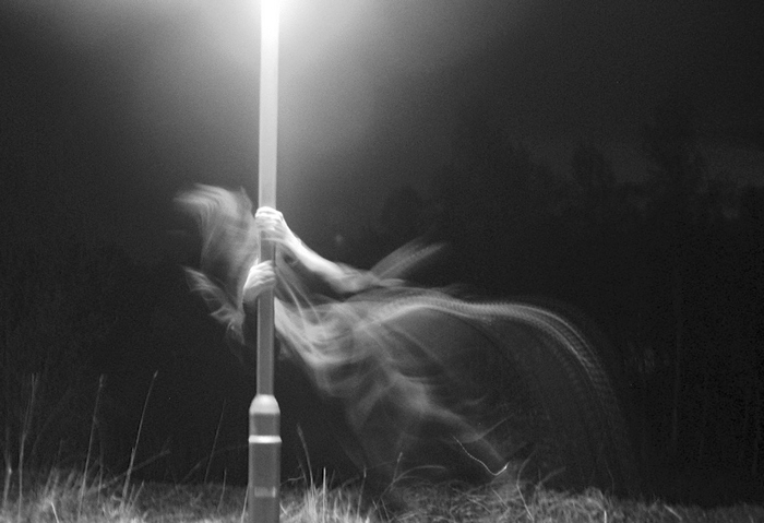 A szellem a belorusz bentlakásos iskola közelében valósult meg