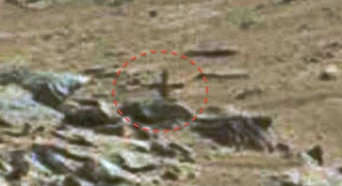Az online régészek ismét valami szokatlanat találtak a Marson.