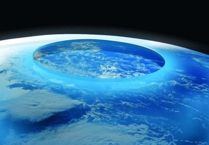 Az sarkvidéki ózonréteg kritikusan csökken.