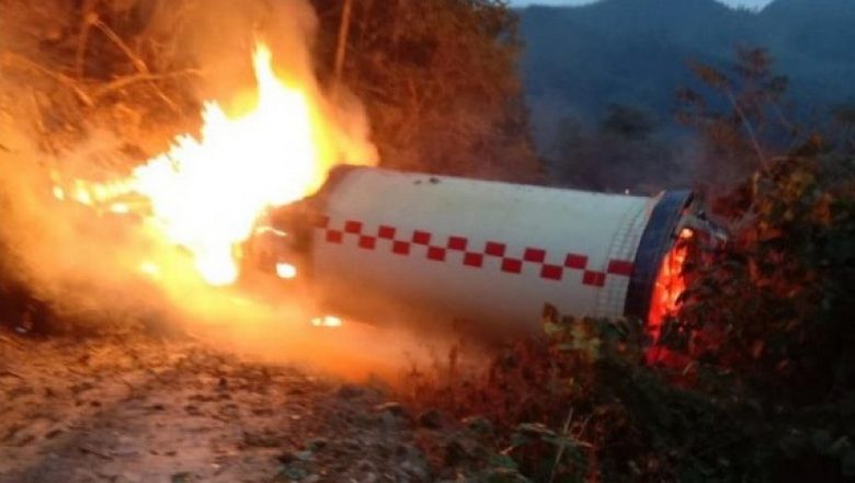 Egy titokzatos tárgy zuhanása Kínában