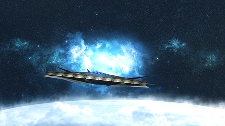 Kacsintó UFO-k láthatók az ISS közelében