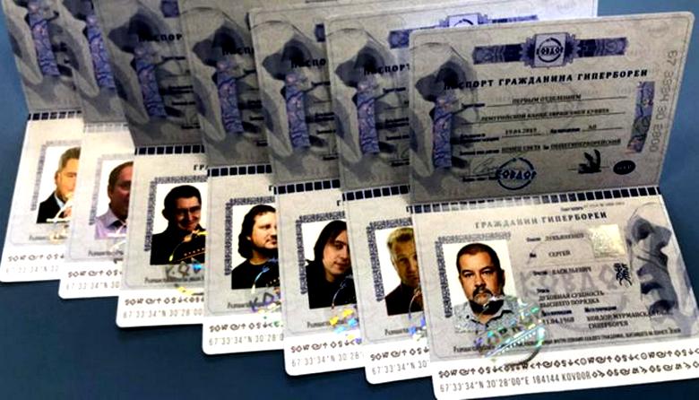 Az orosz tudományos fantasztikus írók a legendás Hyperborea útlevelek első tulajdonosai lettek