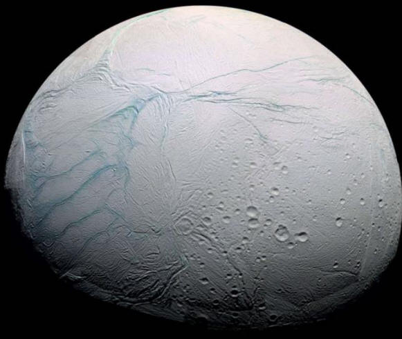Enceladus jégvilága