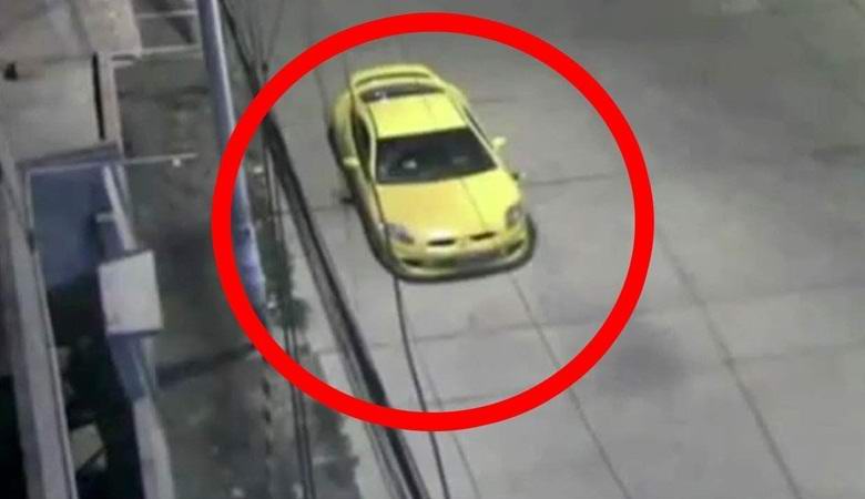 A rendőrség egy titokzatos sötétségrögöt rögzített a kamerán