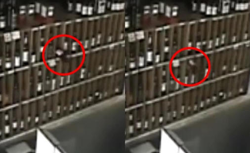 A Ghost üveget dob ​​be egy ausztrál kocsmában