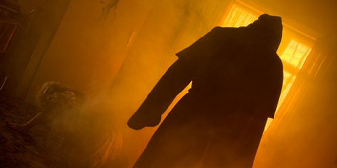 Egy fekete szerzetes szelleme megjelent egy elhagyott templomban