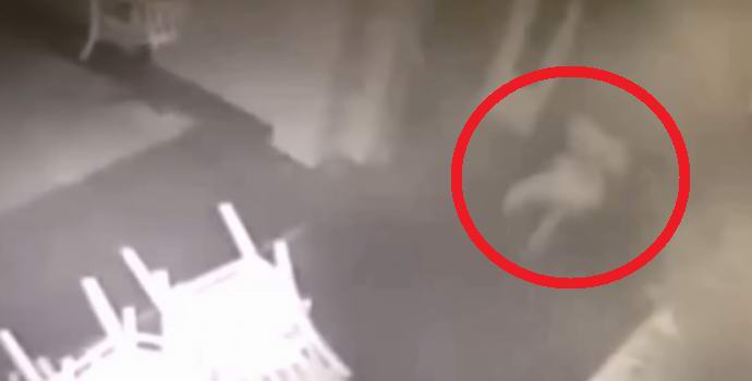 A lány szelleme bekerült a kamerába