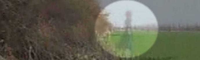 A pszhad szűz szelleme beleesett a kamera lencséjébe.