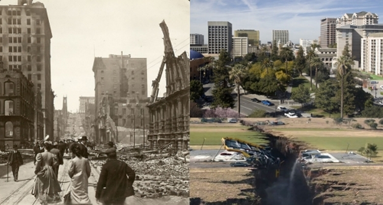 A földön három helyen egyszerre földrengések voltak, ami figyelmeztetés volt