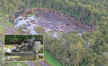 A Louisiana földterületének süllyedése fenyegetővé válik.