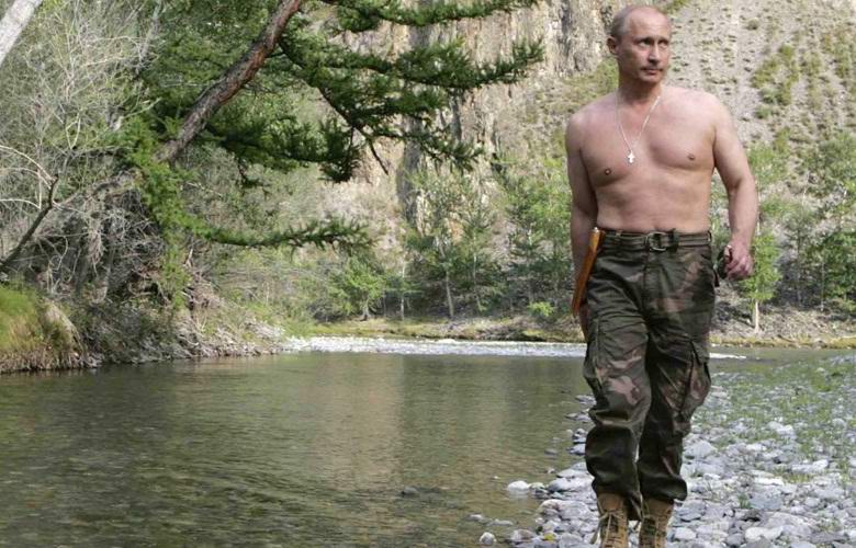 Putyin egyszer találkozott a yeti családdal