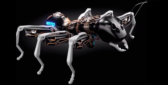 A robot hangyák ugyanolyan szorosan működnek, mint a valódi.