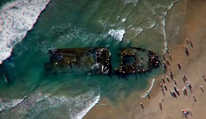 Orosz szellemi vonalhajózók húsevő patkányokkal, partra mosva az USA-ban