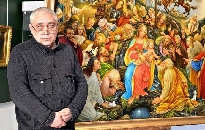 Az orosz festő készítette Leonardo da Vinci festményét