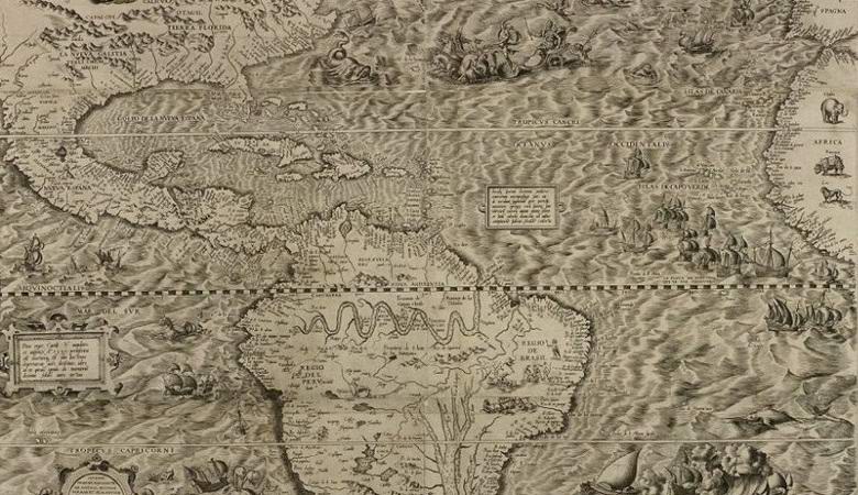 Egy sellőt egy UFO-val a kezében találtak egy régi térképen