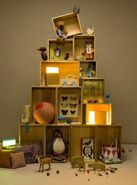 Szokatlan karácsonyfák (29 fénykép)