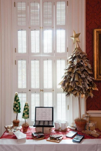 Szokatlan karácsonyfák (29 fénykép)