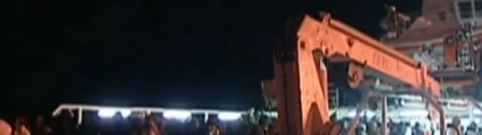 A legrosszabb hajótörés tegnap történt