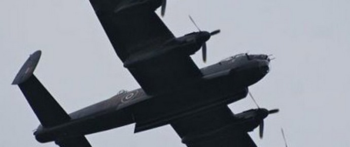 Egy kísértet repülőgép repült Anglia felett