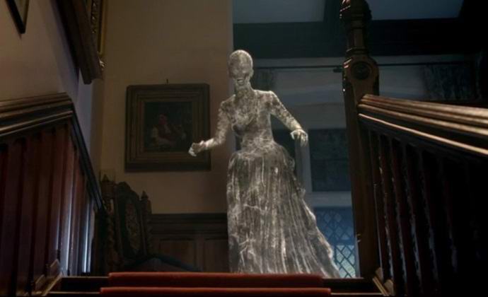 Egy hátborzongató jégfigura fényképezett