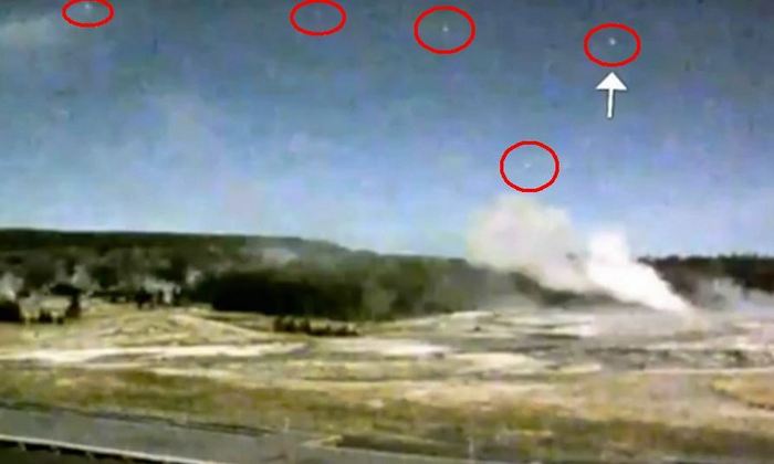 Gömb alakú UFO rögzítve a Yellowstone Parkban
