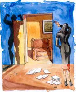 Zajos szellem a lakásban