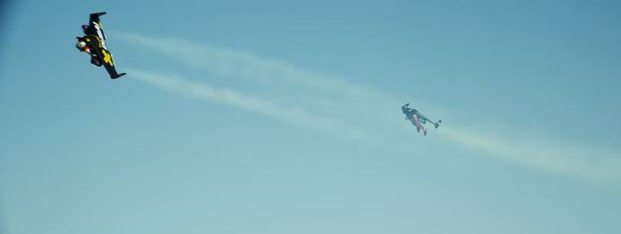 A svájci rakétacsomagok keresztezték Dubait