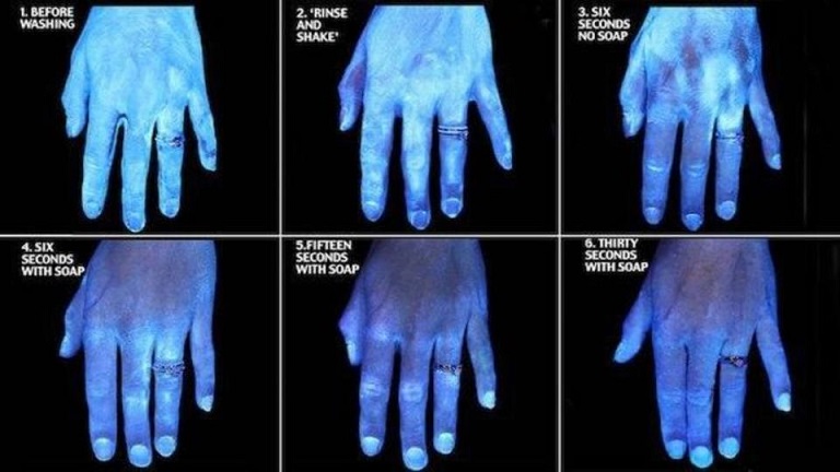 Mennyi ideig tart a kézmosás szappannal és szappan nélkül a baktériumok elpusztításához (fénykép)