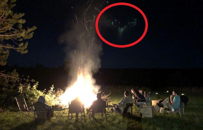 Szabad szem elől rejtett UFO-k elfogták a kampány alatt
