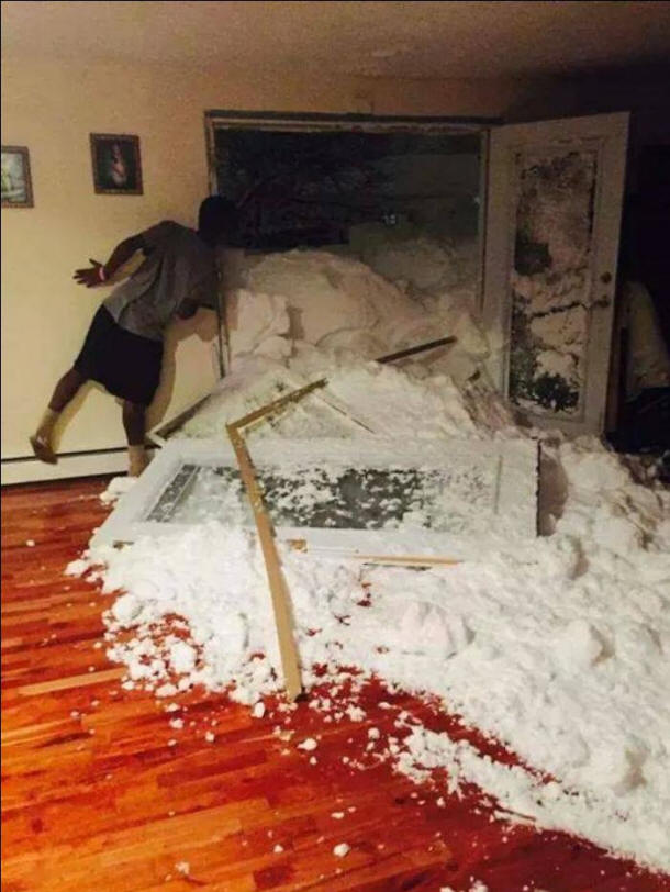 Az USA hóvihar-rendellenessége, vihar