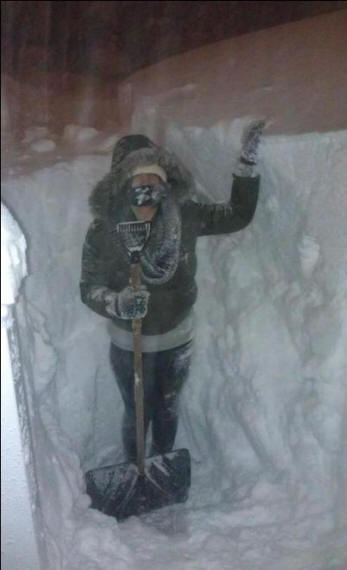 Az USA hóvihar-rendellenessége, vihar