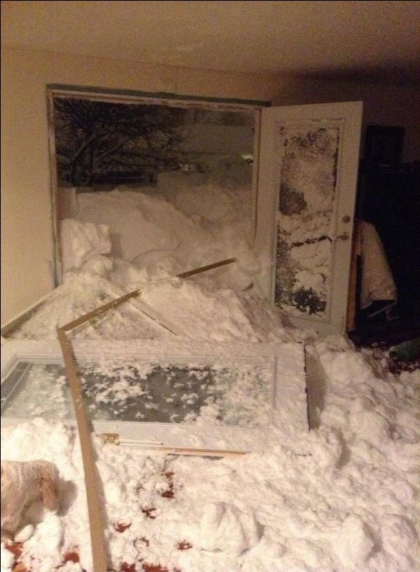 Az USA hóvihar-rendellenessége, vihar