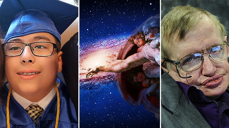 A modern fiatal zseni úgy gondolja, hogy Stephen Hawking és Einstein tévedtek: Isten az.