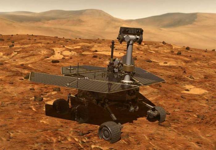 A szellem fényképezte a marsi bázist