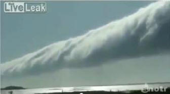 Furcsa felhő jelenség Brazíliában. Időjárási kísérletek eredménye?