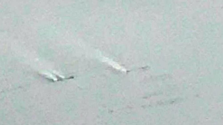 Furcsa gőz távozik a grönlandi gleccser vastagságából