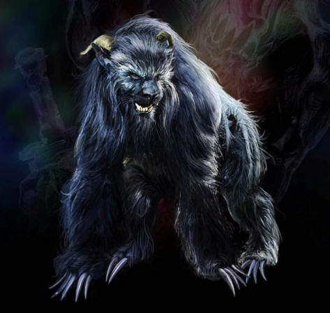 Egy lény egy juh-hegyről