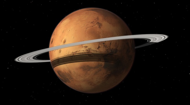 A Marsnak lehet gyűrűi