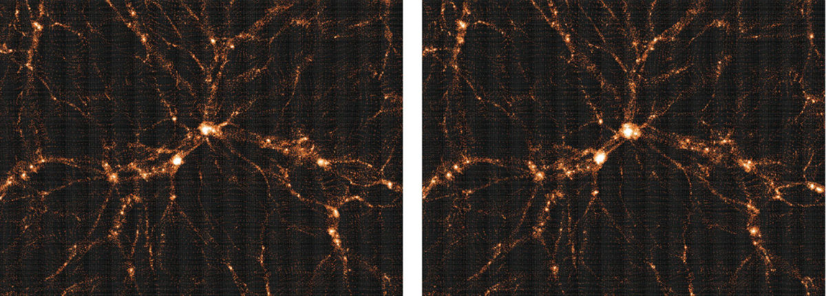 A tudósok új térképet mutattak be az anyag eloszlásáról az Univerzumban 