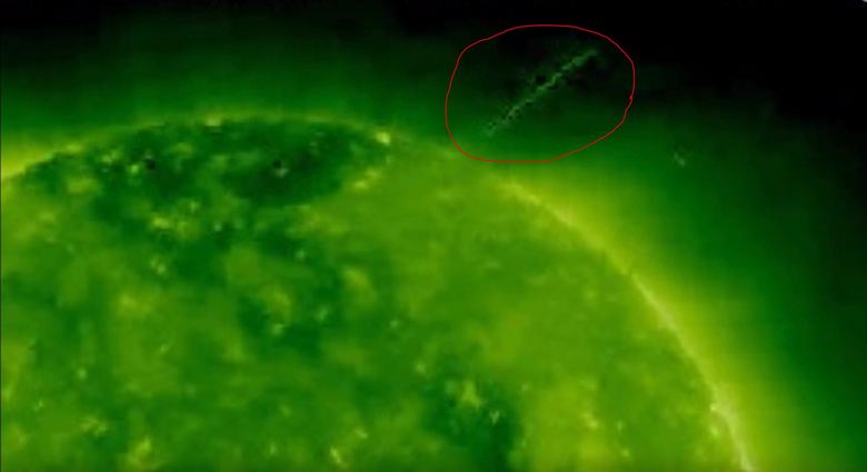 Az ufológusok újra felfedeztek egy hatalmas UFO-t a nap körüli pályán