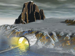 Egy hatalmas alagút fedezték fel Antarktiszon