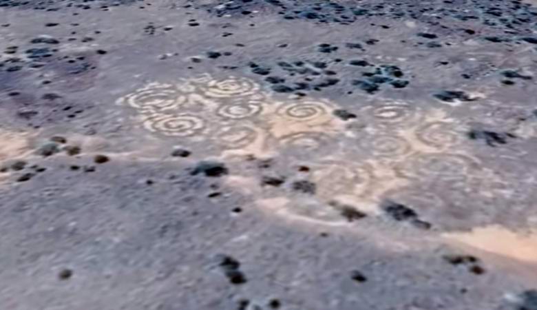 Titokzatos spirálok a földön Ausztráliában találhatók